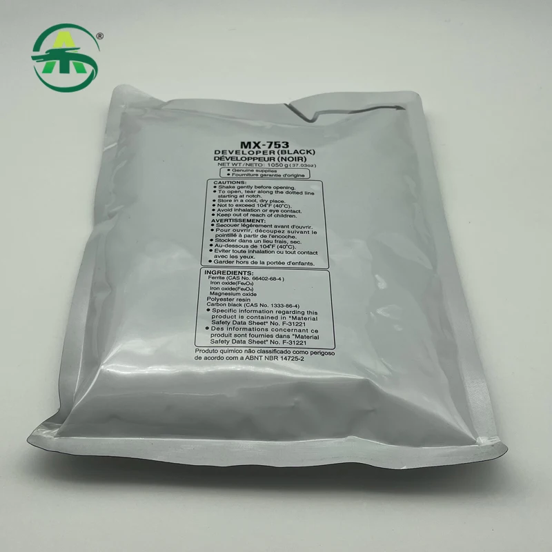 1PCS 1050G MX753 Developer for Sharp MX 753 High Quality Compatible