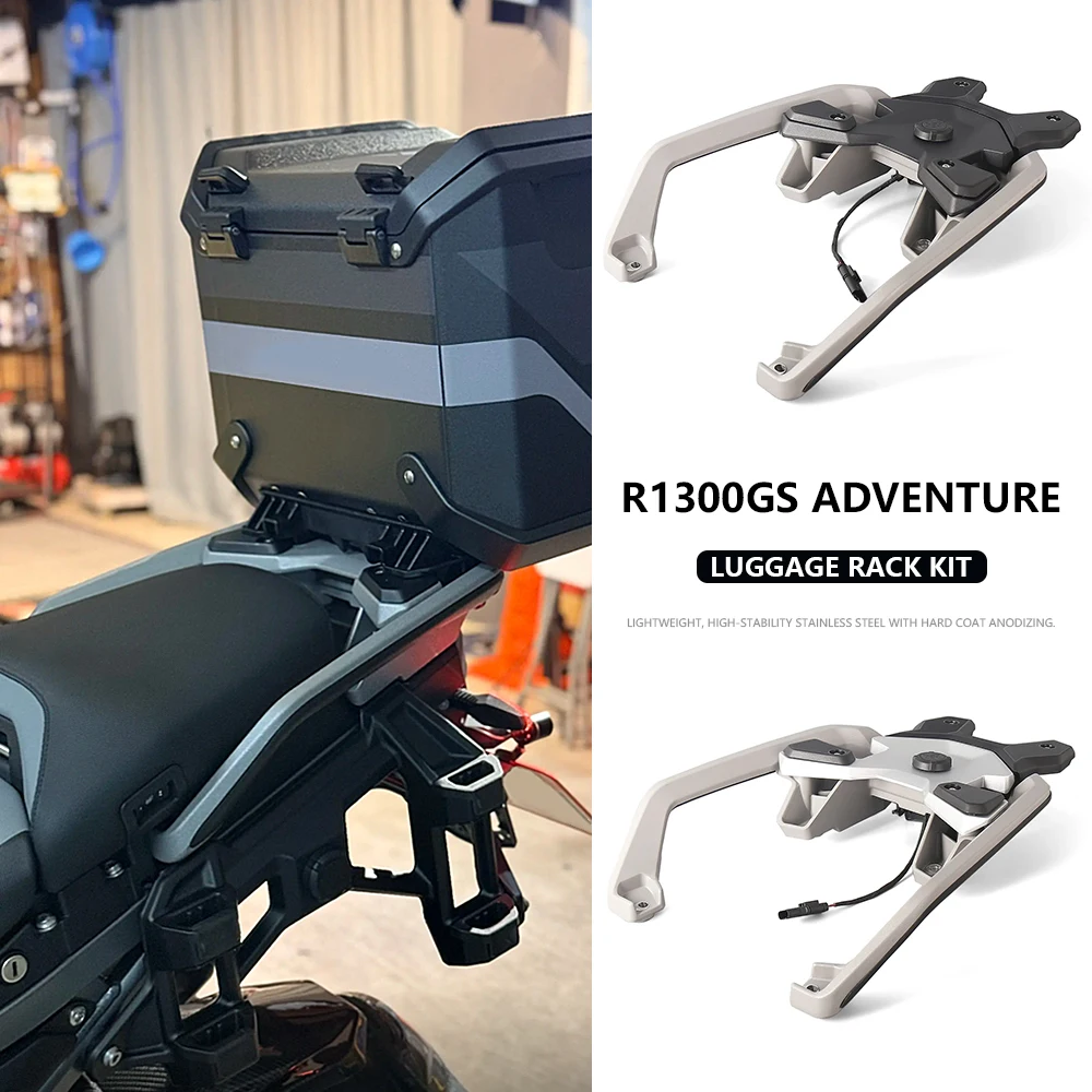 

2024 2025 Motorcycle Rear Luggage Rack Stable Carrier Rack Storage Box Support For BMW R1300GS Adventure R1300GSA R1300GS ADV