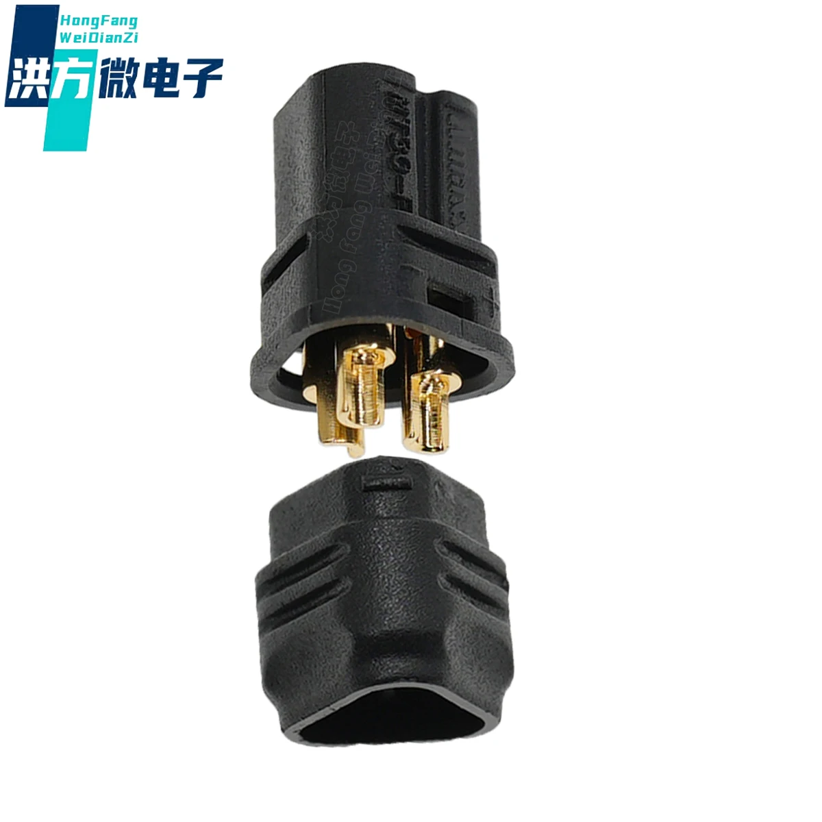 5PCS original, MT30,  Aeromodelling plug, Three core low loss, Controller, MOTOR. 15A black female head, UL94V0，PA，DC500V。MT30-F