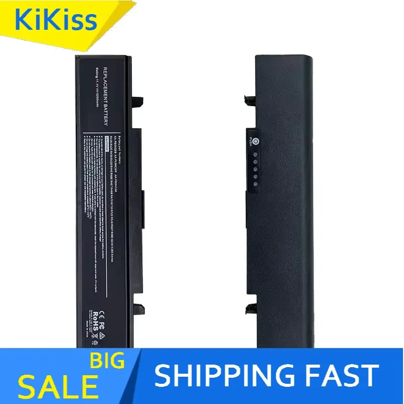 Replacement Battery AA-PB9NC6B AA-PB9NS6B 4400mAh For samsung NP270E5E 270E 270E5V 275E5V Portable batteries