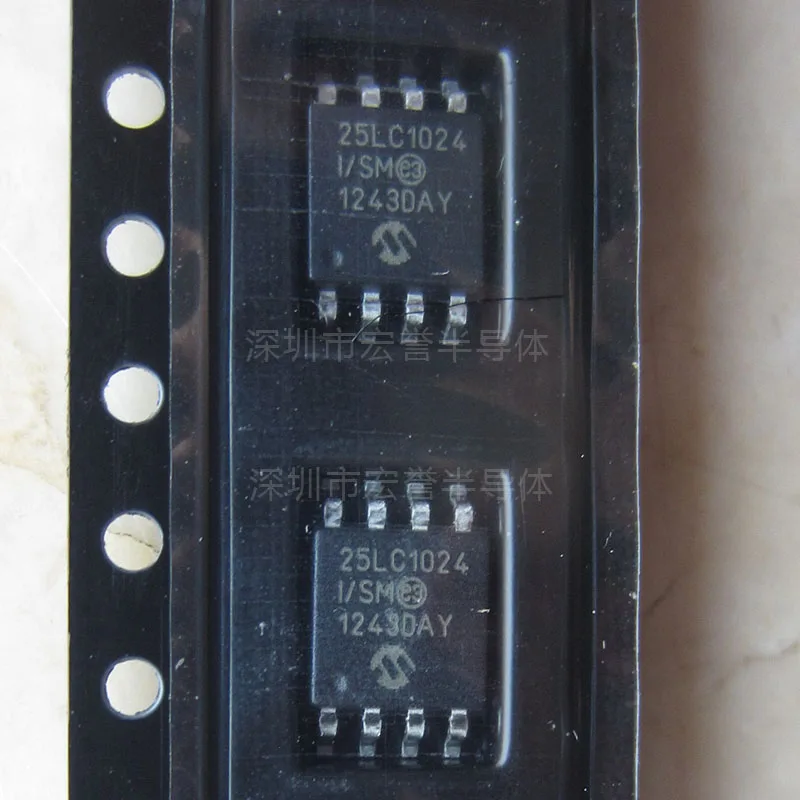 

10 шт. ~ 50 шт. оригинальный 25LC1024-I/SM 25LC1024 SOP-8