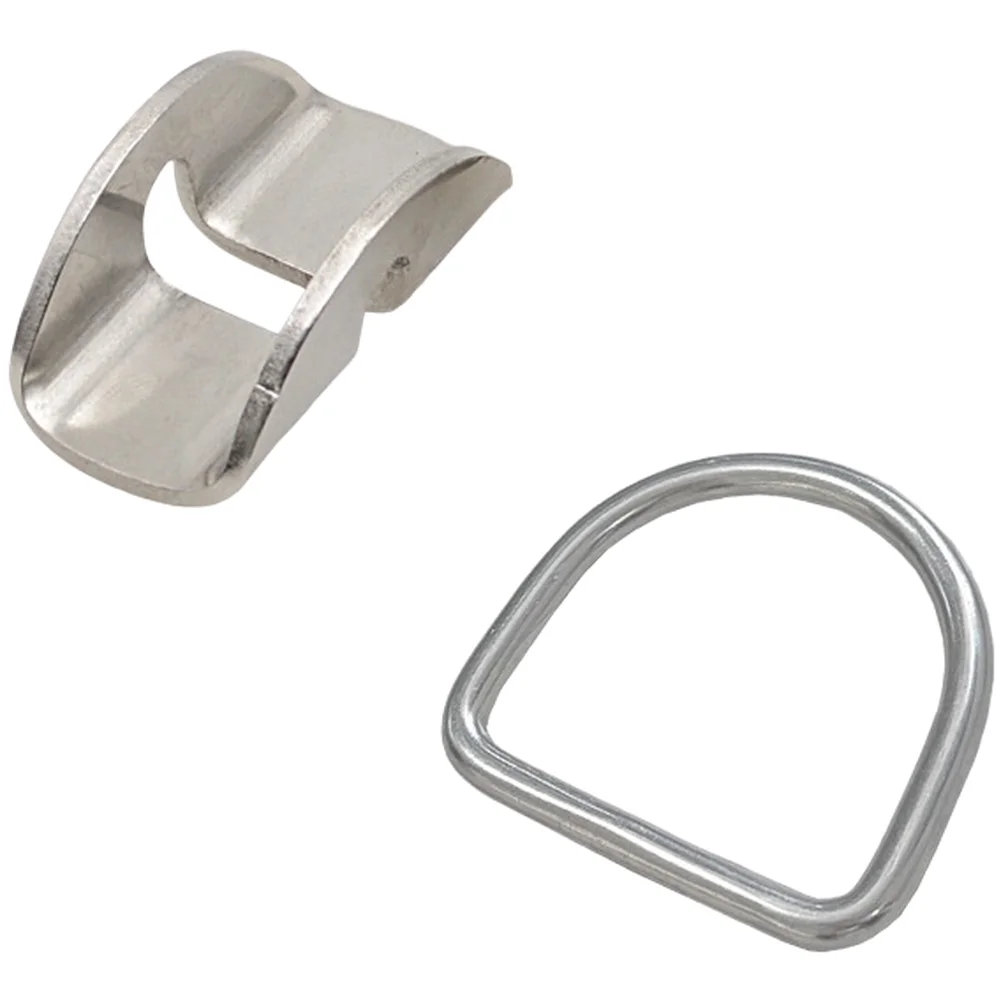 D Ring Mount for Scuba Cylinders Built from 316 Stainless Steel with Compact Lightweight Design for Side Mount