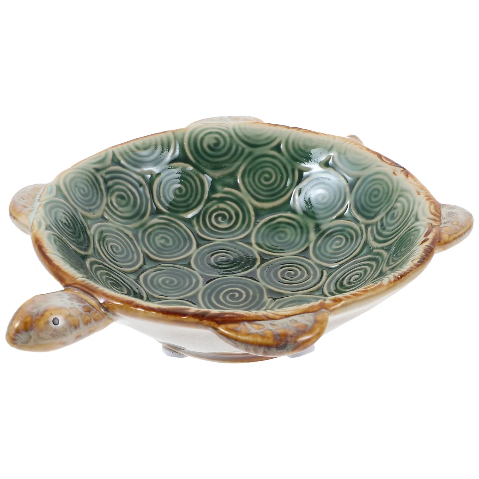 

Керамическая подставка для украшений в форме черепахи: декоративный лоток для колец, серег, ожерелий и браслетов для дома и офиса