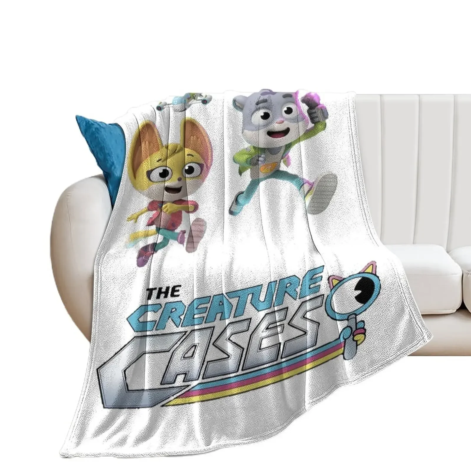 

the creature cases Throw Blanket Shaggy Quilt Sofa Quilt Blankets