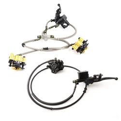 Front/Rear disc brake master cylinder hydraulic caliper assembly for 50cc 70cc 90cc 110cc 125cc ATV Buggy Quad Bike Accessories