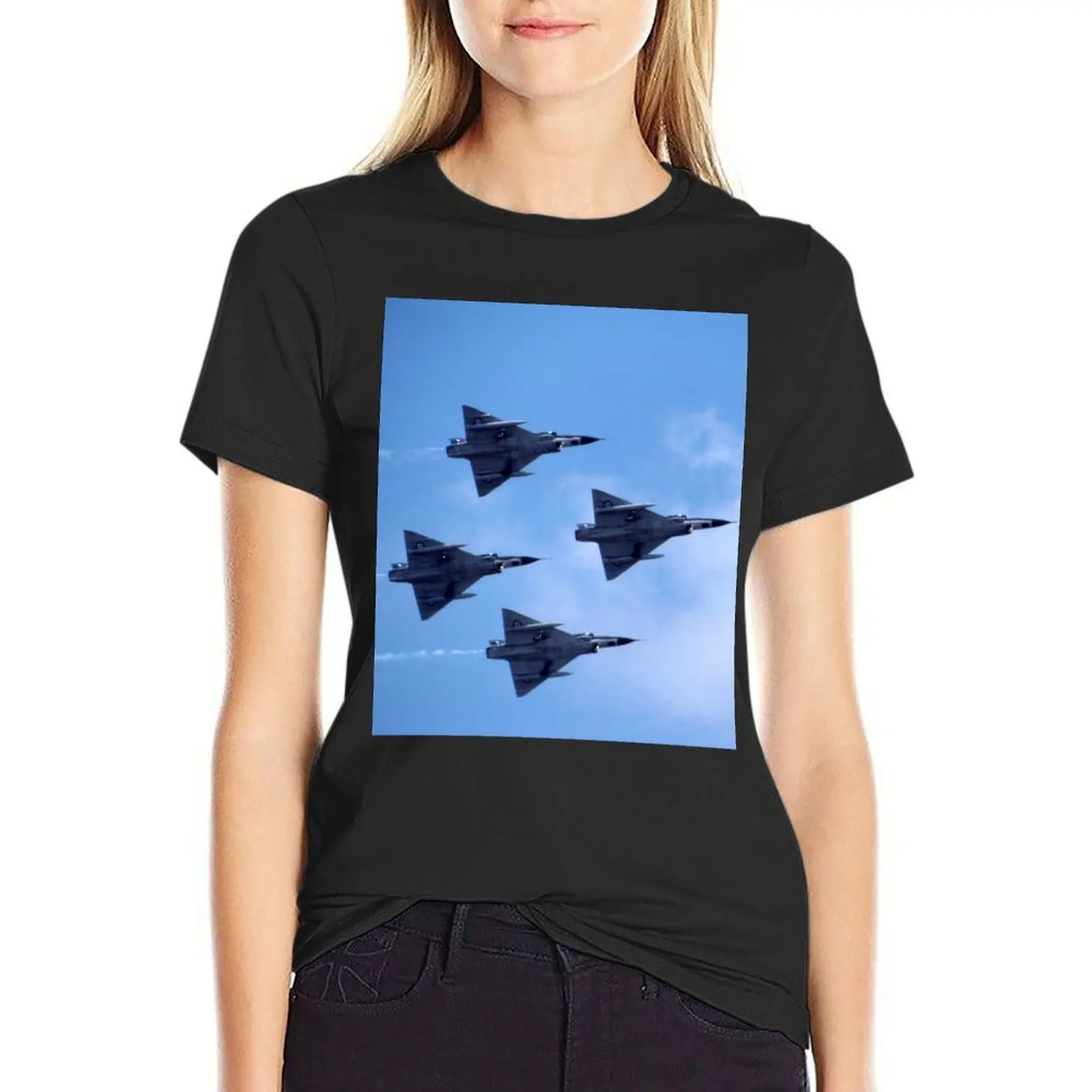 Mirage IIIOs @ Williamtown Air Show 1976 T-Shirt funny vintage clothes T-shirt Women