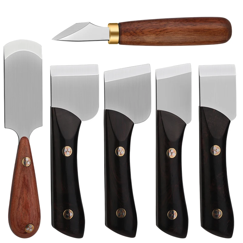 

New Product Leather Making Tools Craft Knife Set Boutique 6 Piece Leather Cutting Knife
