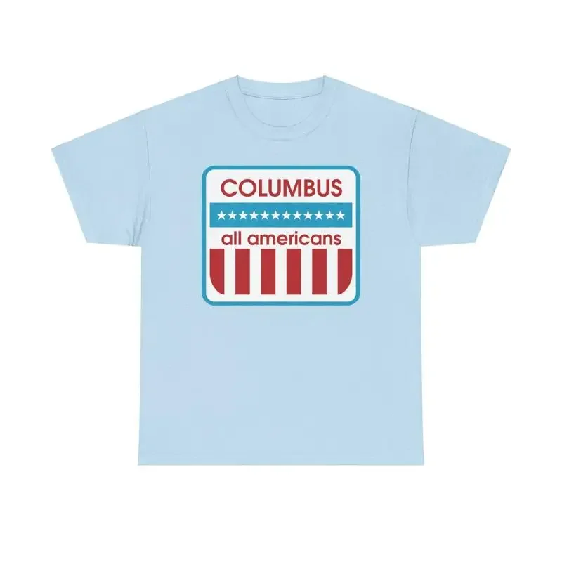 Columbus All Americans Ohio American Professional Slo Pitch League 1977 T shirt