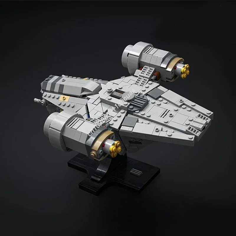 756 قطعة من مكعبات بناء نموذج ستار باتل ذا ريزور كريست فالكون الكلاسيكية، مجموعات بناء موديلات للبالغين، ألعاب وهوايات ومقتنيات