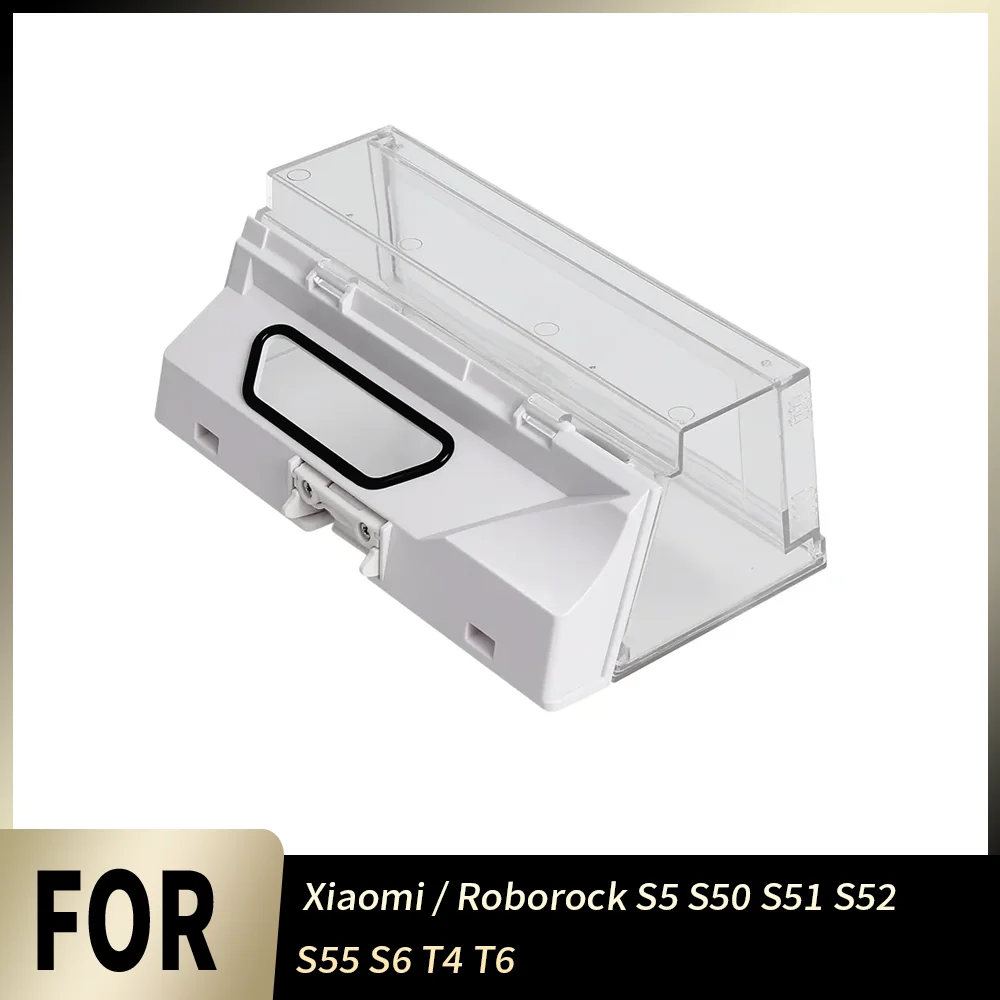 Dust Box Durable Parts For Xiaomi For Roborock S50 S51 S52 S55 S6 T4 T6 Robot Vacuum Cleaner Sealed Leak Proof HEPA Filter Kits
