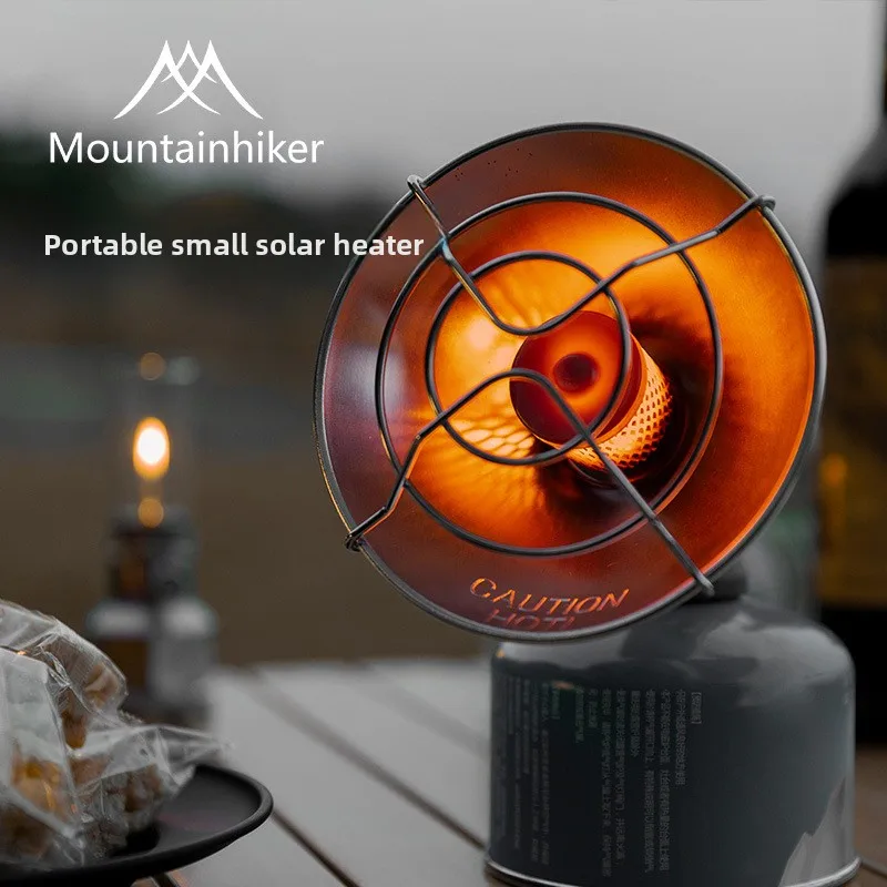 登山者向け新型アウトドアキャンプミニポータブルヒーター、ガス式小型サンガスボンベヒーター、キャンプ、氷上釣り、冬釣り用