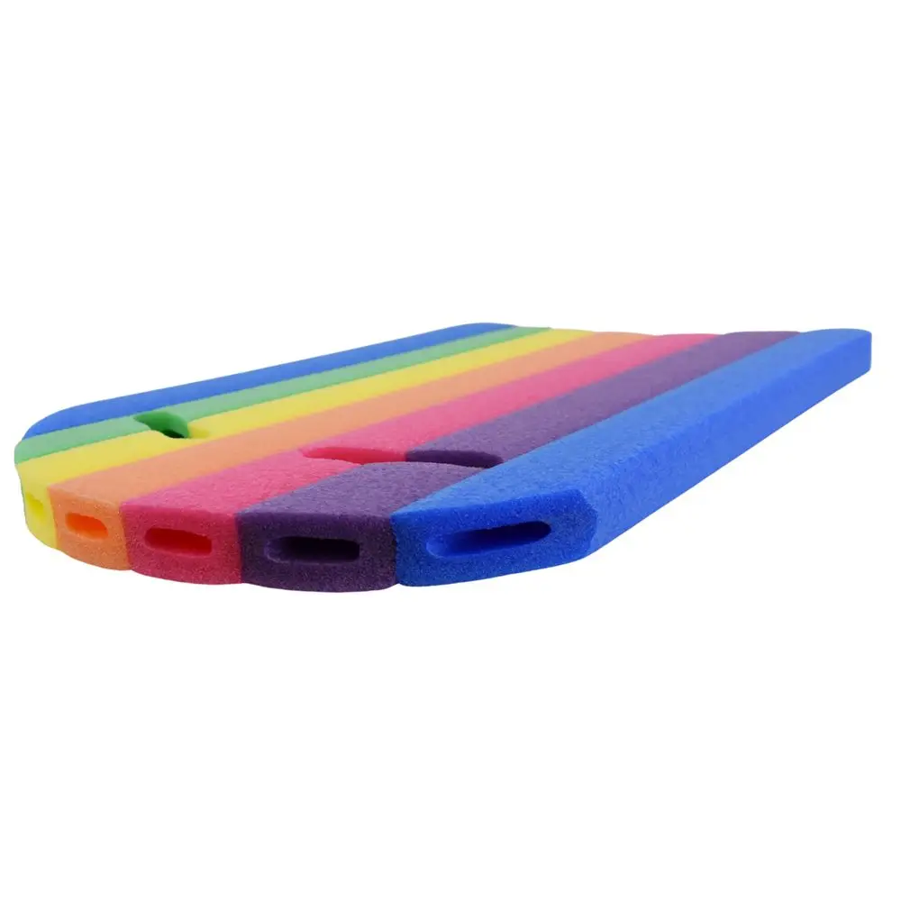 Sports Swimming Training Aid Kids Adults Foam Board Float Kick Board Swimming Kickboard Float Hand Board Rainbow Float Board