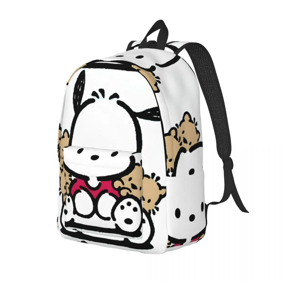 Backpack Pochacco Retro Washable Sanrio Preschool For Gifts Fashionable Rucksack Journey