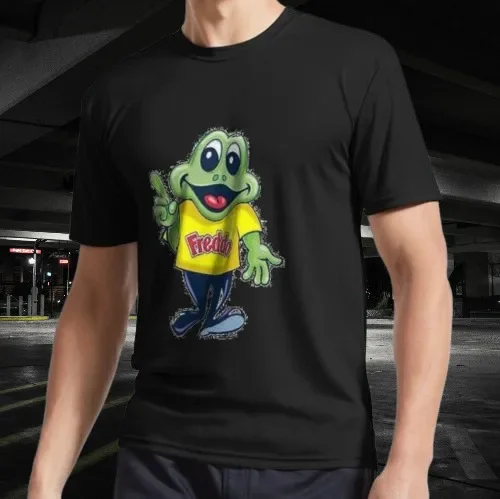 New Freddo Frog Old Logo Classic Active Unisex T-Shirt American Tee Funny S-5xl