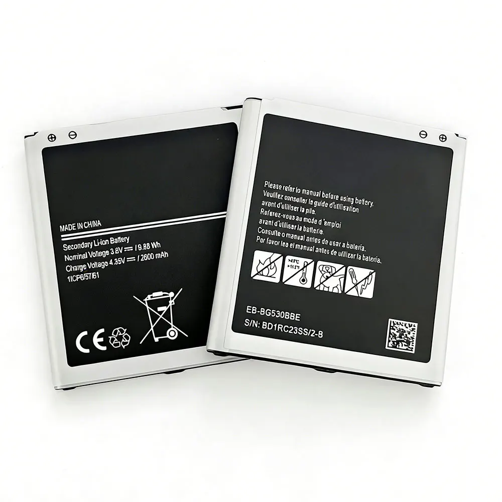 EB-BG530BBE EB-BG530CBE 2600mAh Battery for Samsung Galaxy Grand Prime J2 Prime/Pro/Ace/Core/J2 2016 G5308W G530 G532 J5 J3