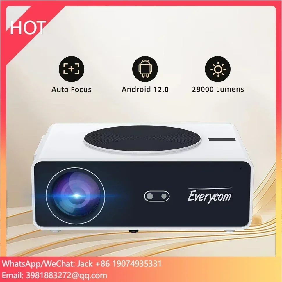 Projector 4k Q10W MAX 28000 Lumens Full 4K Decoding Proyector LED Android 12 Smart Video Home Cinema Theater Projector 4k