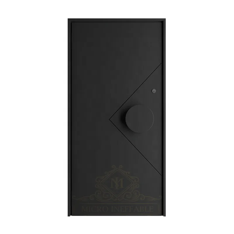 Puerta pivotante de seguridad Exterior, puerta de entrada de lujo para el mercado australiano de aluminio fundido, precio de fábrica, gran oferta