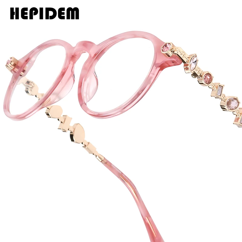 fonex-hepidem-acetate-metal-diamonds-eyeglasses-frame-women-2026-new-round-brand-design-glasses-fashion-eyewear-spectacles-9408