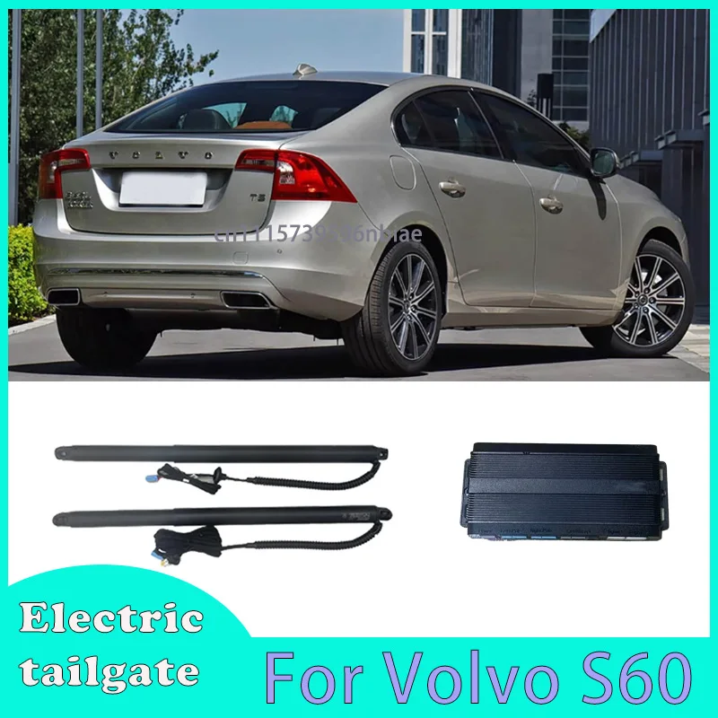 Car electric tailgate For Volvo S60 2014-2019 Automatic Induction Rear Door Lift Retrofit Automatic Power Tailgate kick sensor