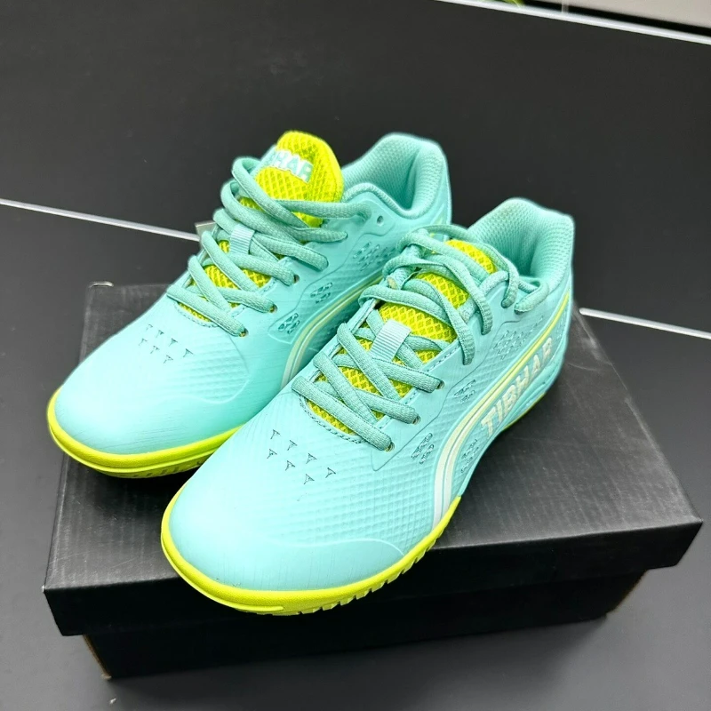 

Профессиональная обувь для настольного тенниса, мужская и женская дизайнерская спортивная обувь для занятий в помещении, унисекс, противоскользящая обувь для бадминтона, обувь для пар, обувь для корта