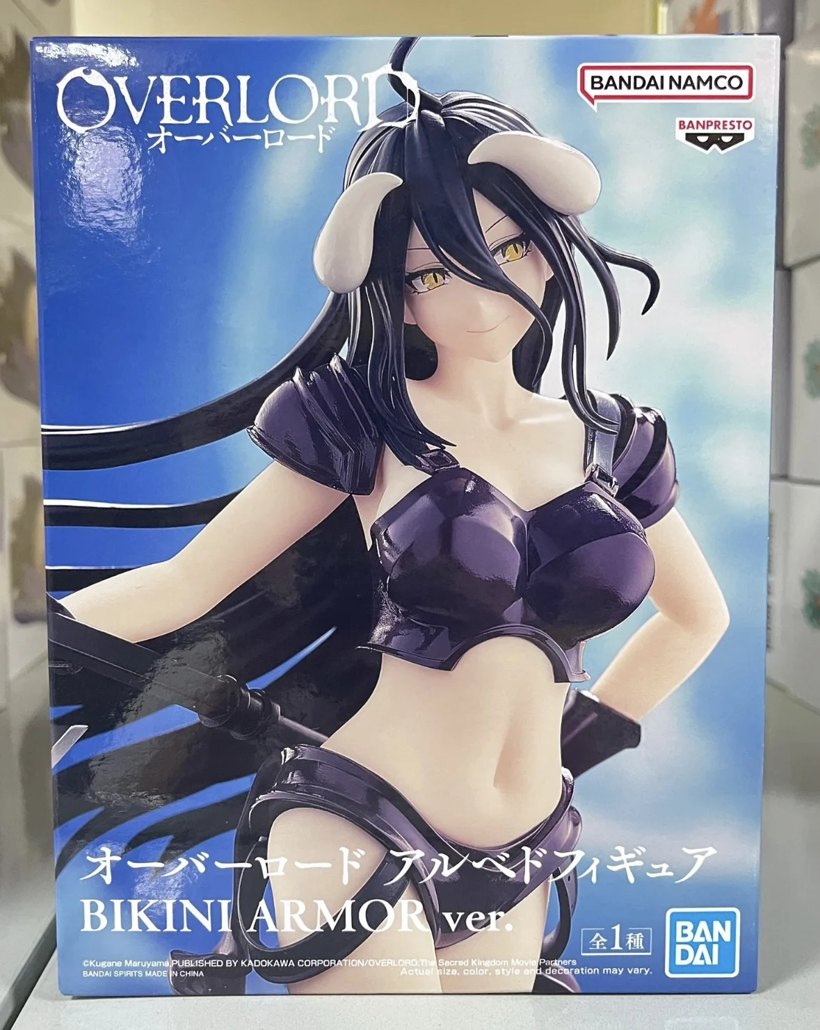 In Stock Original BANPRESTO Overlord Bikini Armor Albedo Figure