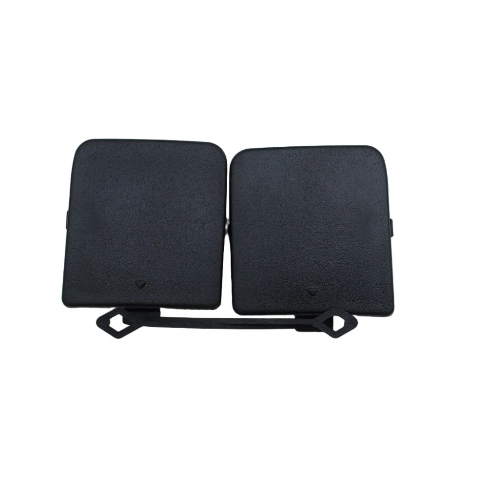 ABS Black Tow Hook Cover Set OEM 51122990609 51122990610 For BMW X1 E84 2009-2012 Front Bumper Left Right Replacement