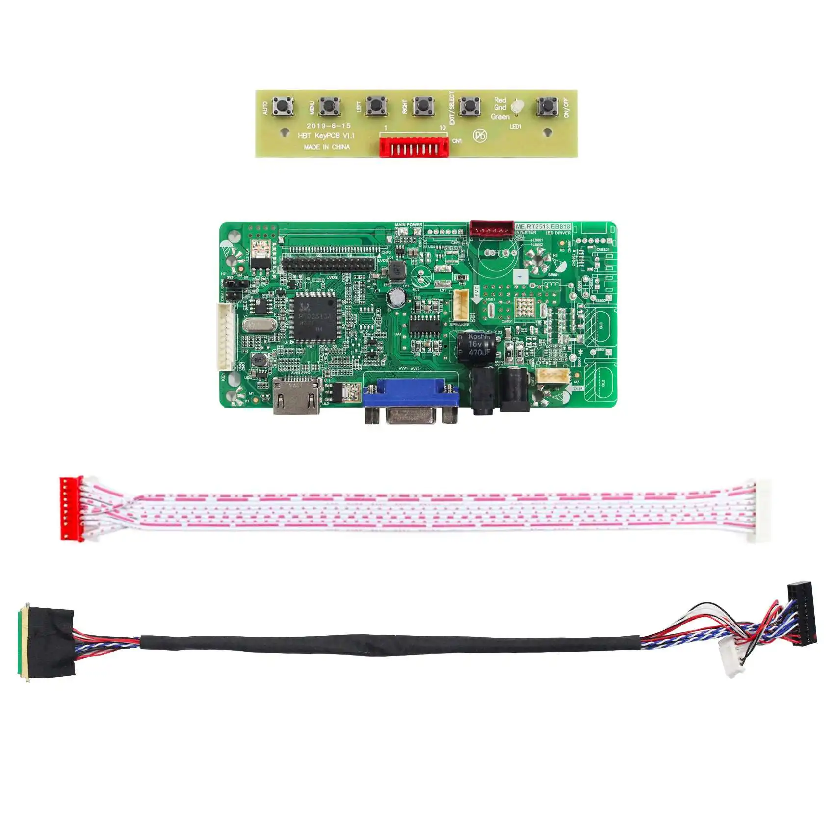 LCD لوحة قيادة HDMI ga ، مناسبة لـ v101ew05 LP101WX1 HSD101PW1