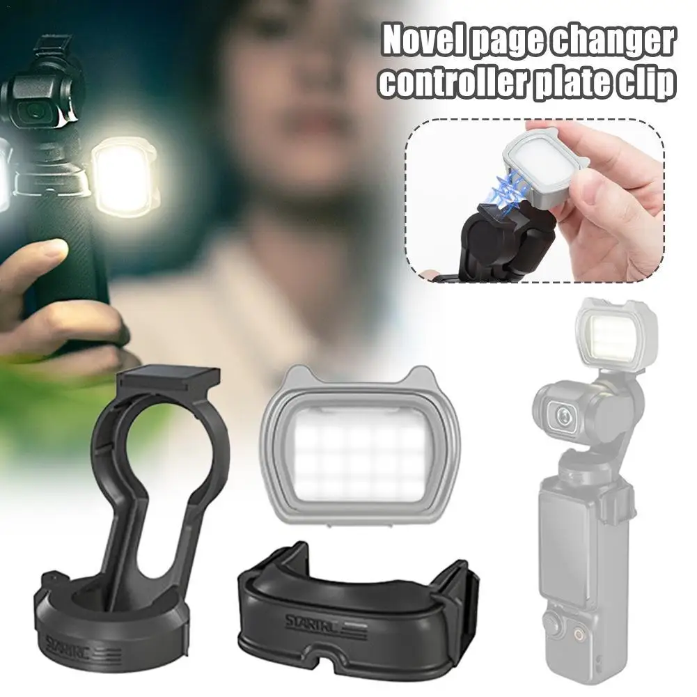  for dji Pocket 3 Fill Light Adjustable 3 Color Magnetic LED Lights Portable Camera Lights for dji Osmo Pocket 3 Accessories