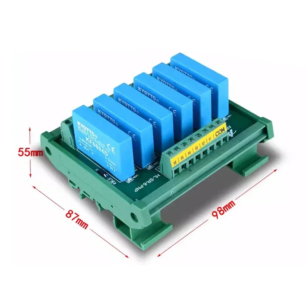 HL-SR1-1 SSR Relay Module Base NPN PNP Single Phase Solid State PLC Amplifier Output Board
