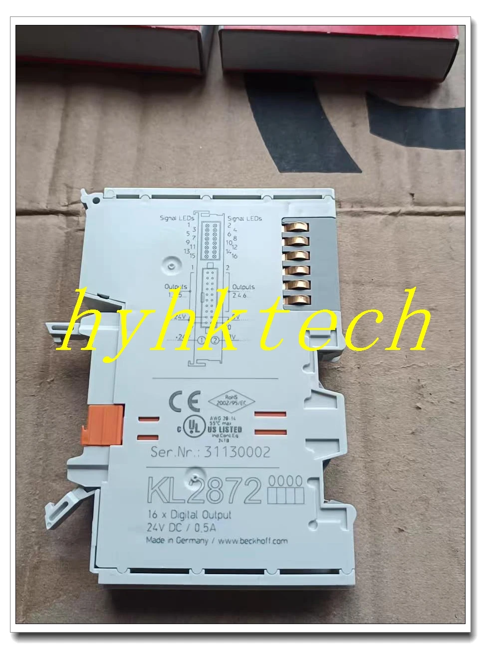 1 Pcs of KL2872  Digital quantity terminal module, 100% tested before shipment