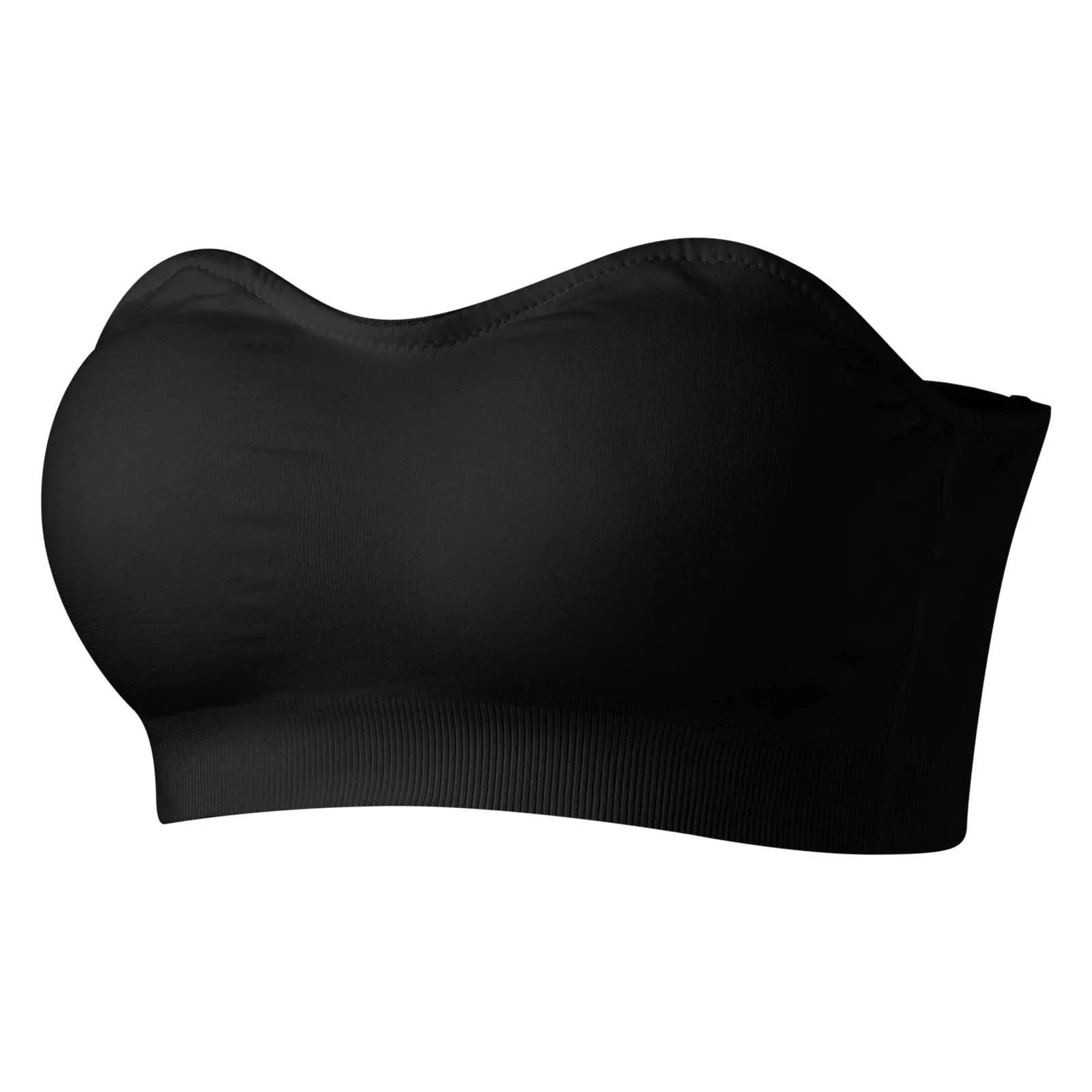 Full Support Bra Strapless Push up Plus Size Seamless Bra Underwire Convertible Smoothing Sports Bras for Women ﻿Tank Top