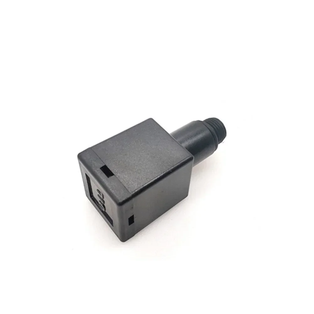 Air Compressor Oil Fill Breather Black Plastic 15.5mm Male Threaded Square Air Compressor Accessories 78*35*35mm