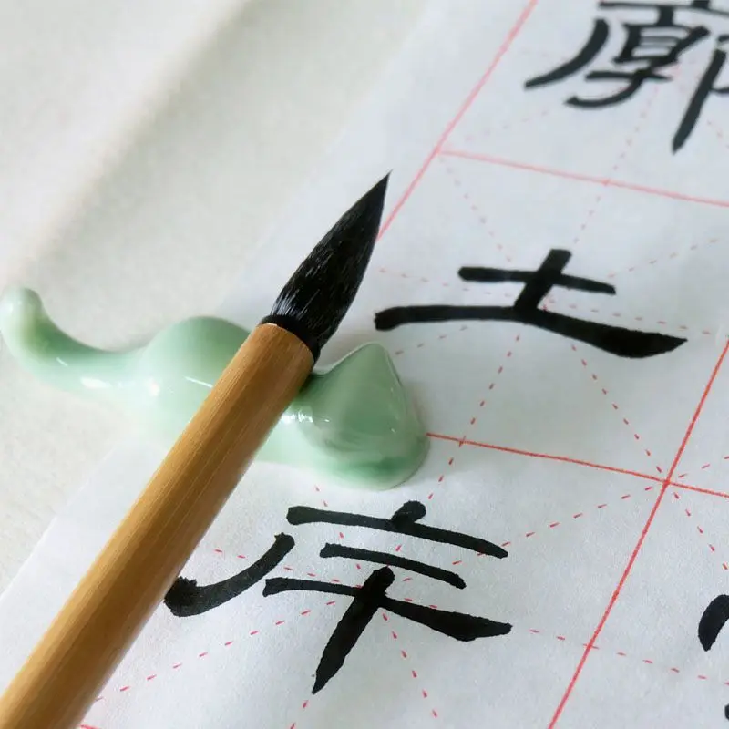 

Running Script Weasel Woolen Hair Calligraphy Brush Chinese Painting Pen Cursive Script Regular Script Writing Caligrafia Brush