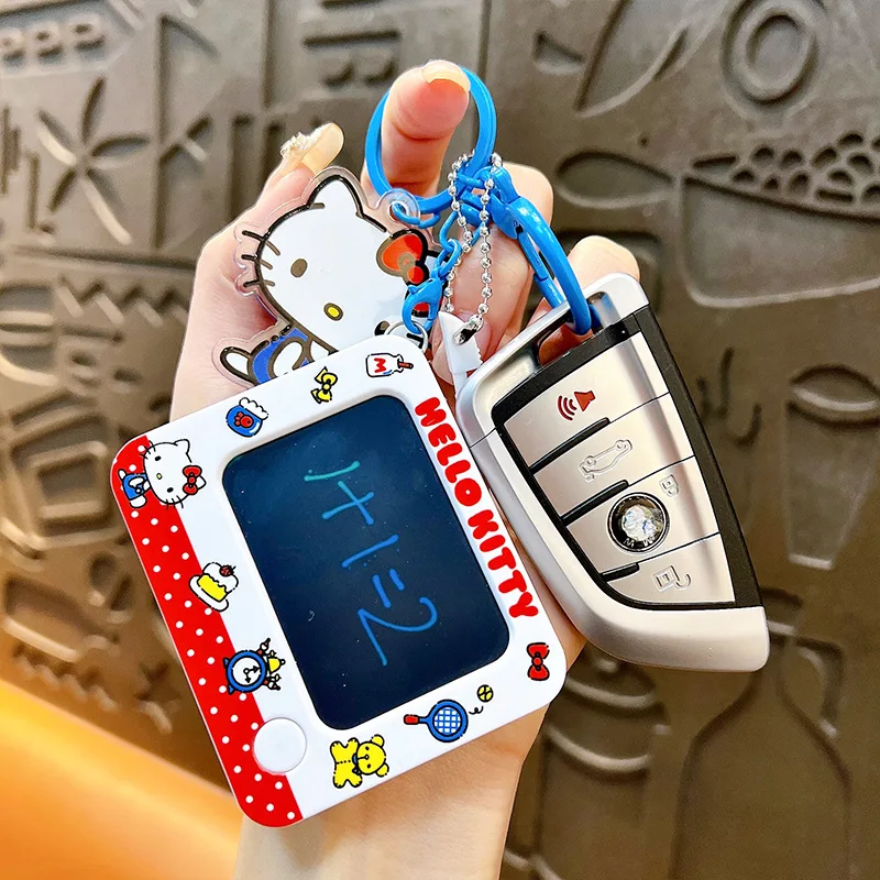Authentic Sanrio Hello Kitty Keychain Fun Puzzle Toy Kawaii Bag Pendant Car Keychain Accessories Children's Small Gifts image 2