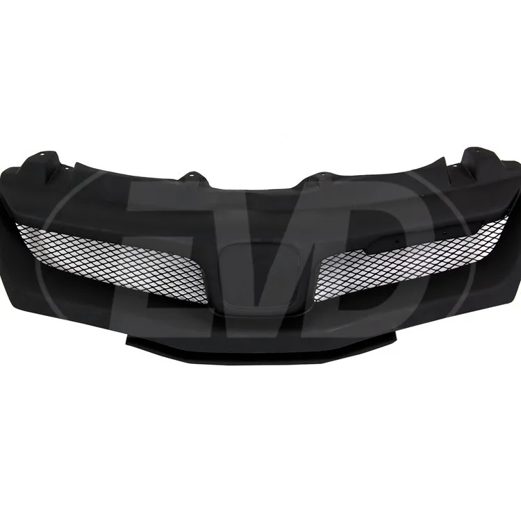 

M STYLE GLASS FIBER FRP FRONT GRILLE for 2006-2010 HONDA CIVIC FN2 TYPE-R
