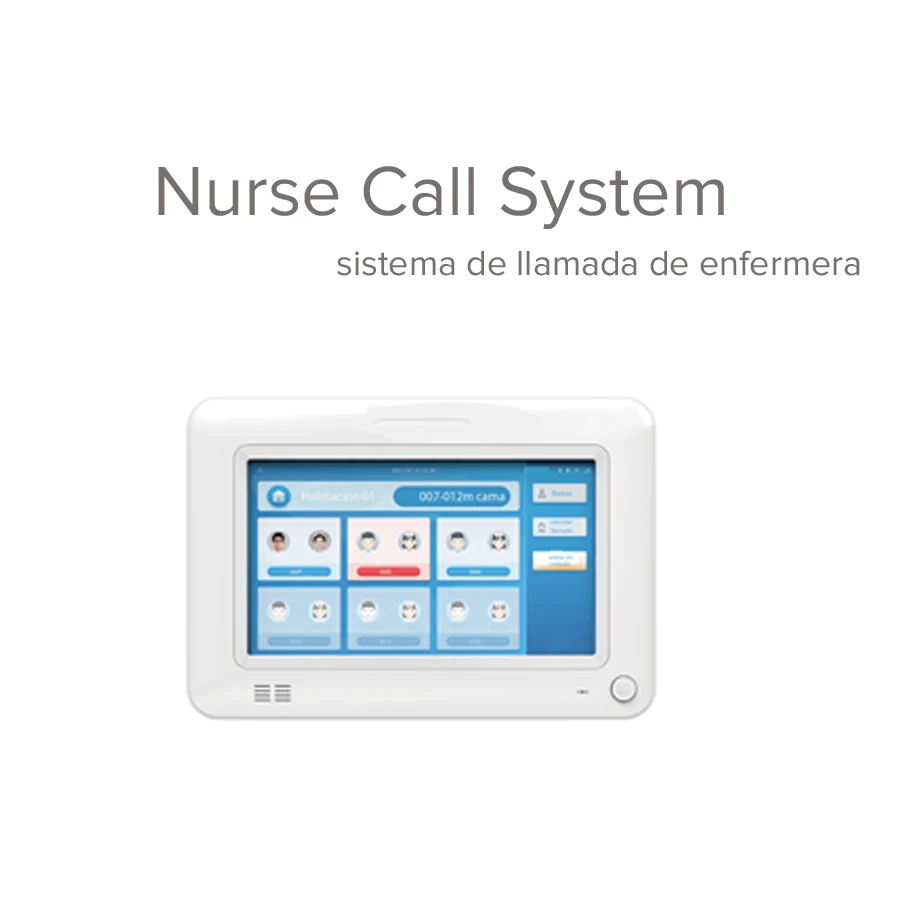 Sistema de alarme médico com fio Equipamento Nurse Station, Call Bell para paciente, Interfone