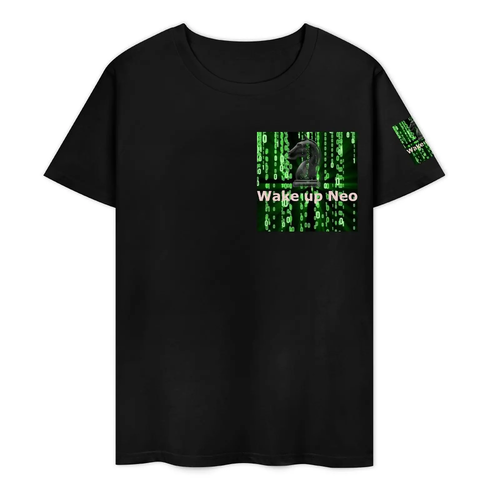 Wake Up Neo For Sale ) T-shirt Crewneck Sports T-shirts Graphic Cool Leisure Funny Novelty Eur Size
