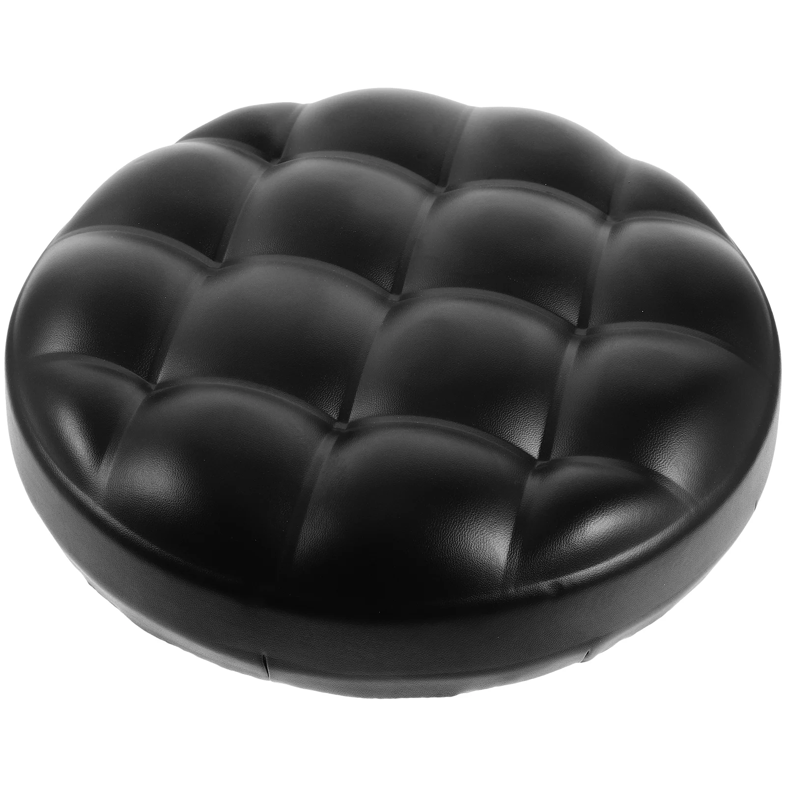 

Home Bar Table Large Bench Surface Chair Replacement Seat Supply Stool Round Pu Black Rotating