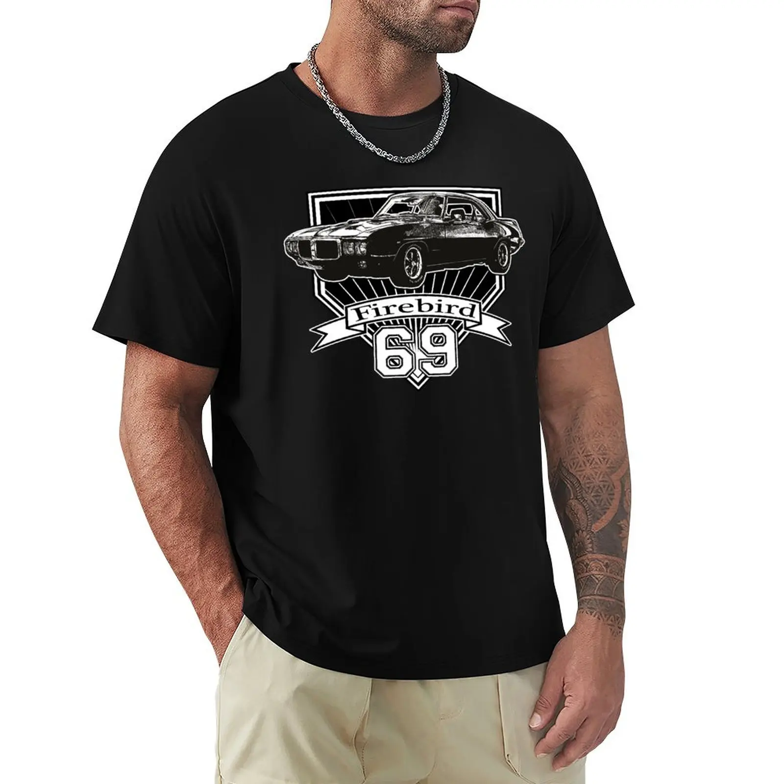 

1969 Firebird T-Shirt customizeds valentines boutique clothes custom shirt Blouse t shirts for men pack