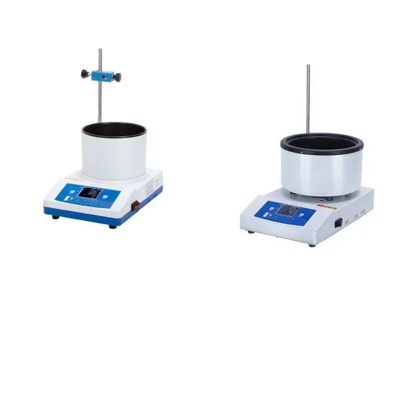 Nuova pentola riscaldante con agitazione magnetica Riscaldamento elettrico digitale Temperatura costante Bagno d'acqua Bagno d'olio Macchina elettromagnetica