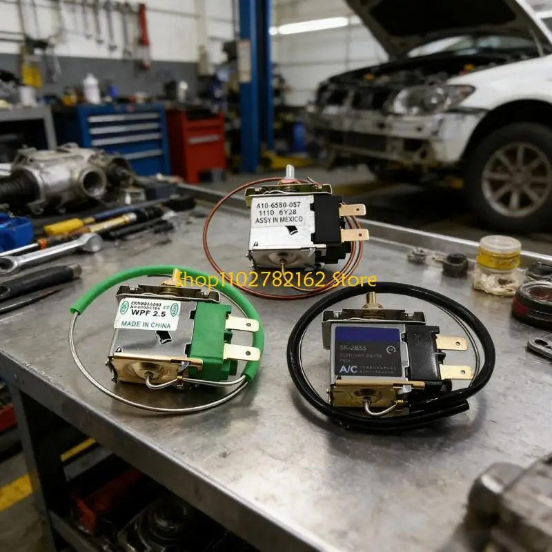 

547B Professional Mechanical Air Conditioning Temperature Regulator 10-30℃ Suitable For 12V 24V Truck Automotive Systems