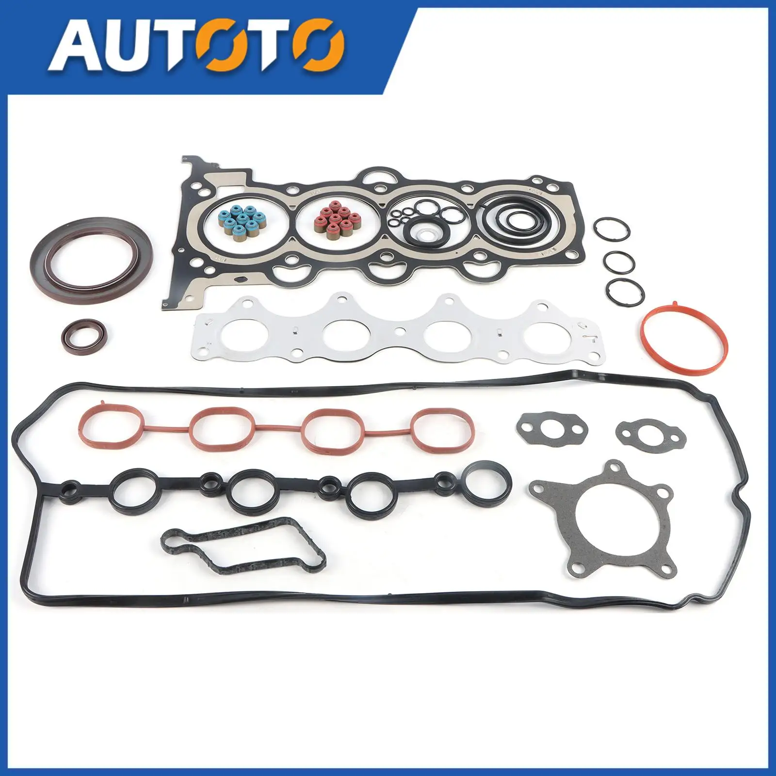 G4FD Engine Overhaul Gasket Kit for 2009-2020 Hyundai Kia Accent Elantra Tucson Carens Soul Rio1.6L OE# 20910-2BB03 22224-2B001