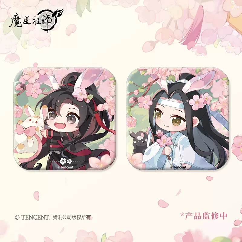 

Значок-брошь Wei Wuxian Lan Wangji из аниме «Мастер демонического культа»