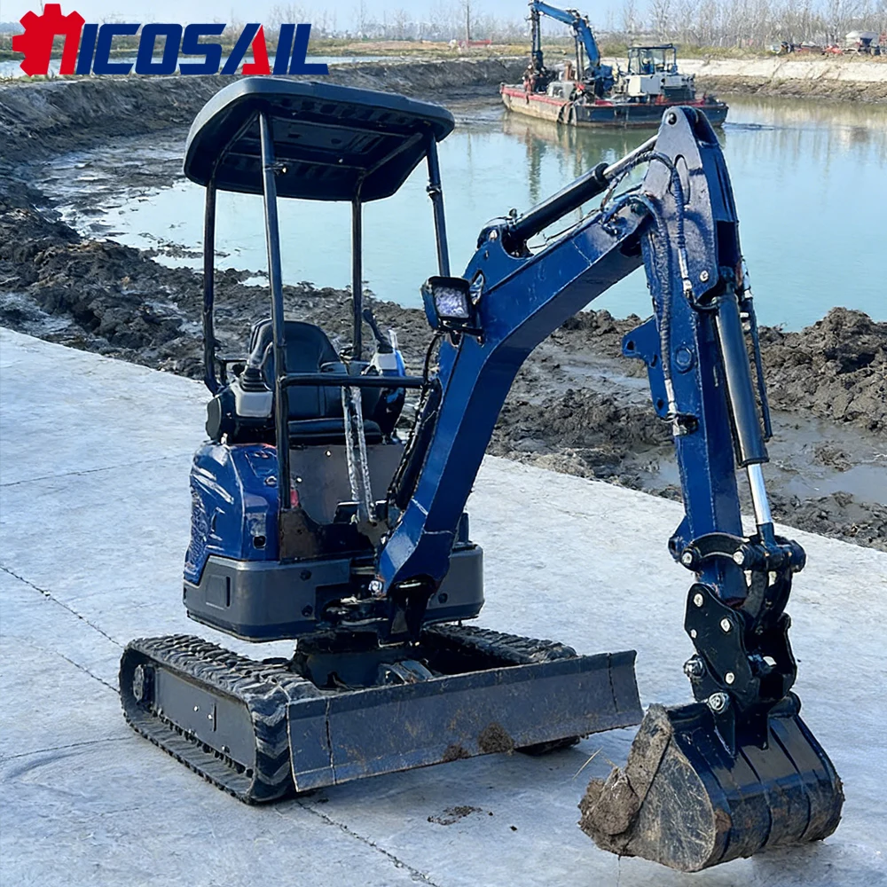 

Компактный экскаватор Nicosail OKW18 1.8T для ферм и узких пространств: простое управление, высокая производительность