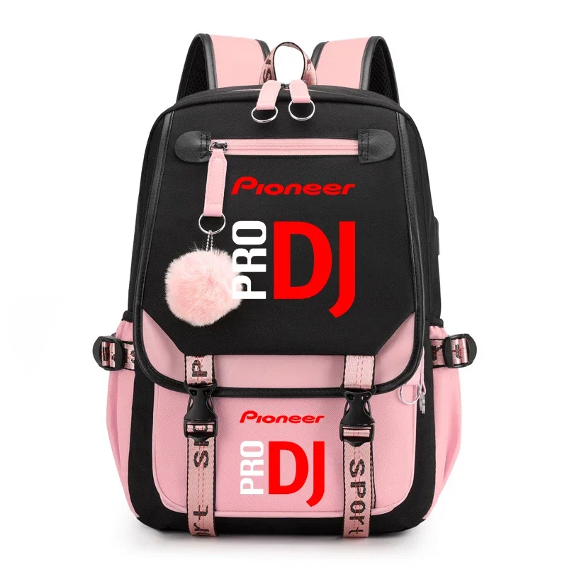 

Korean Style Schoolbag Pioneer Pro Dj Backpack for Students Girls Boys Mochila Teenager Travel Knapsack School Bags