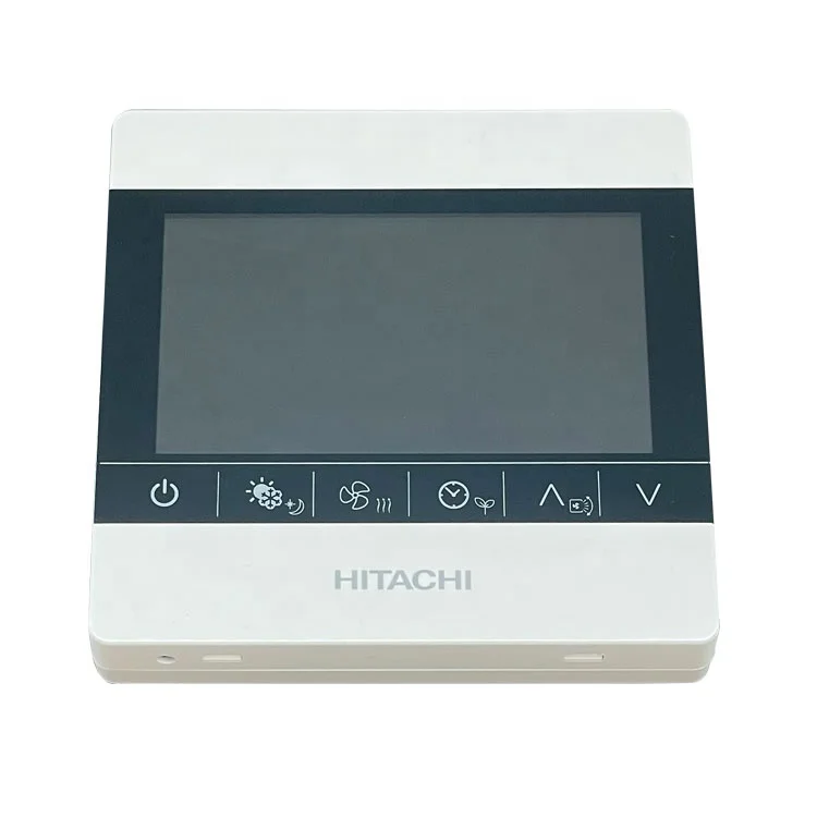 Household OEM HITACHI Central Air Conditioning Wired Remote Controller HCWA21NEWH Control Screen Of Hvac Air Condition