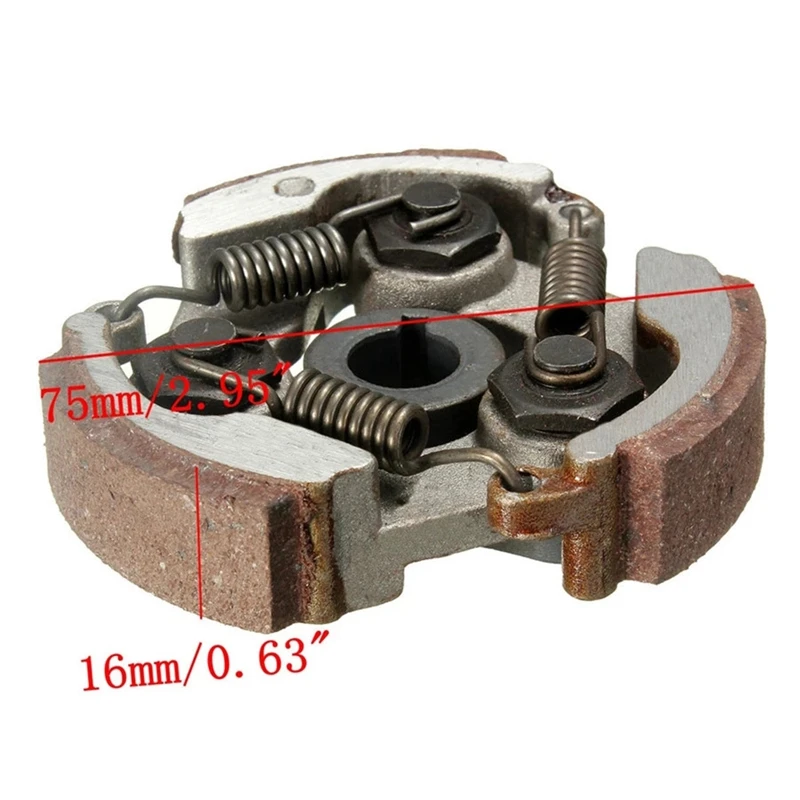 2 Stroke 47Cc 49Cc Min Imoto Centrifugal Clutch Alloy Mini Moto Dirt Bike Atv Quad 3 Shoe Spring