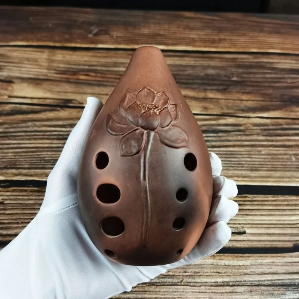 G-intonizado Xun Ocarina práctica para principiantes Ocarinas terapia de sonido Ocarina profesional regalo único instrumentos musicales adultos D420