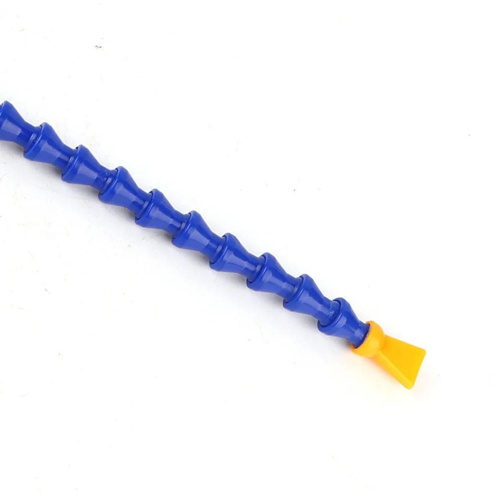 

12pcs Durable Round Flat Nose Coolant Hose Flexible Hose 1/4" Thread Coolant Pipe PT Thread Flexible Coolant Pipe Lathe Machine
