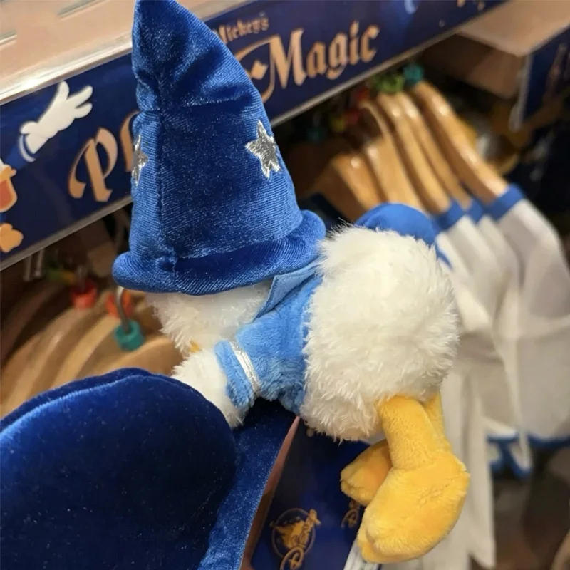 Disney Sorcerer Donald Duck Headband Blue Velvet Music Note Mickey Ears Hair Hoop Hong Kong Disneyland Exclusive Hair Accessory view 6
